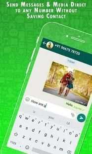 Open Chat in WhatsApp : Chat Without Save Contact screenshot 4