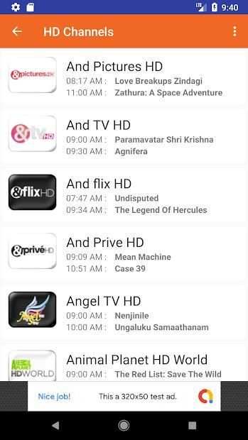 TV Guide For JIO TV स्क्रीनशॉट 7