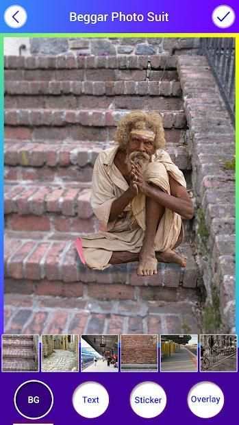 Beggar Photo Suit - Beggar Photo Editor screenshot 3