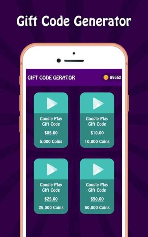 Gift Code Generator स्क्रीनशॉट 3