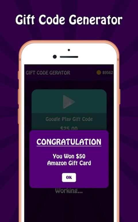 Gift Code Generator स्क्रीनशॉट 1