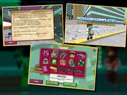 Mutant Block Zombie Attack screenshot 18