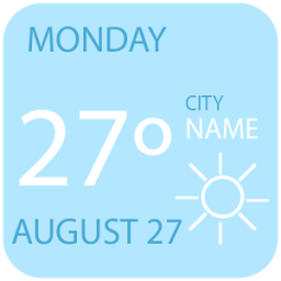 ikon Local Weather Widget &amp; Forecast