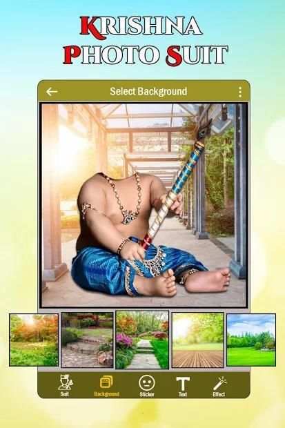 Krishna Photo Suit : Janmashtami Photo Frame screenshot 4