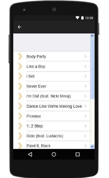 Ciara Hits Songs & Lyrics. screenshot 3