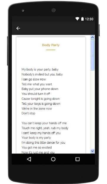 Ciara Hits Songs & Lyrics. screenshot 2