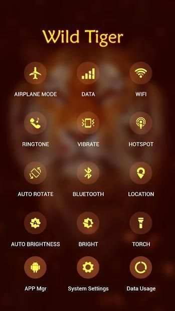 Tiger APUS Launcher theme screenshot 1