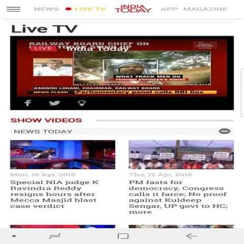 INDIA TODAY & AAJ TAK LIVE screenshot 4
