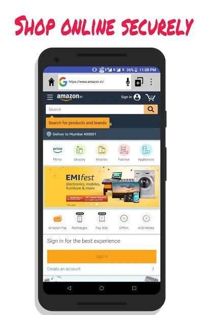 NextG Browser screenshot 1