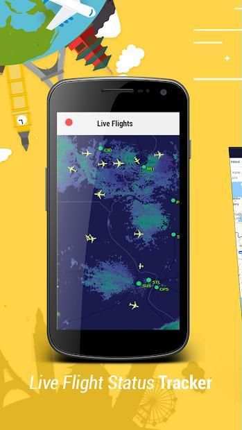 Flight Tracker Live Flight Status Flight Path Map screenshot 3