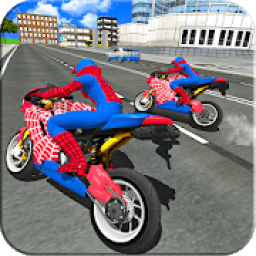 Bike Super Hero Stunt Driver Simulator आइकन