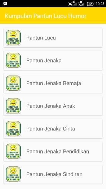 Kumpulan Pantun Lucu Humor screenshot 6