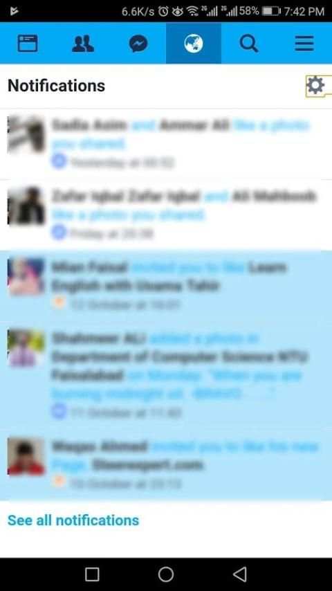 Light Blue Color for Facebook screenshot 2