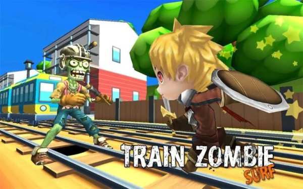Train Zombie Surfer screenshot 1