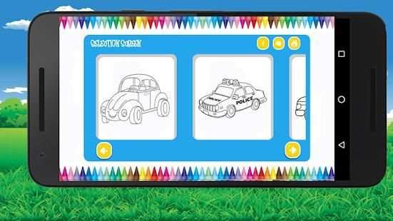 Game Anak-Anak: Mewarnai Mobil screenshot 1