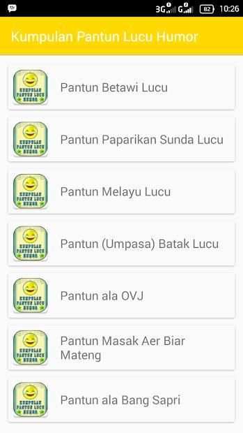 Kumpulan Pantun Lucu Humor screenshot 8