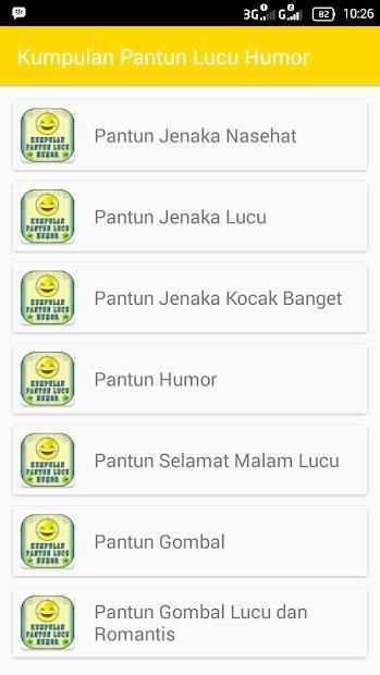 Kumpulan Pantun Lucu Humor screenshot 7