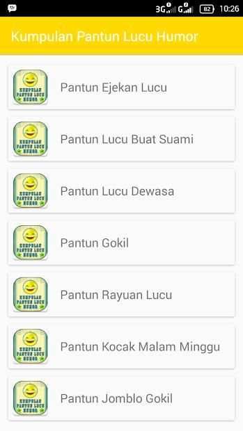 Kumpulan Pantun Lucu Humor screenshot 3