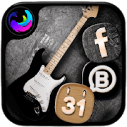 ikon Guitar Launcher Theme