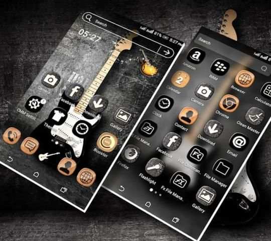 Guitar Launcher Theme screenshot 5