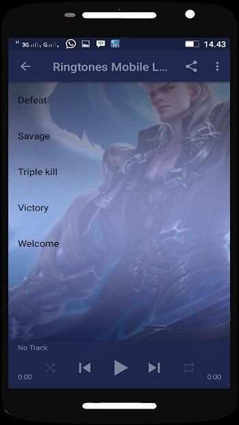Ringtones Mobile Legends I Nada Dering ML screenshot 4
