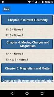 Class 12 Physics Notes screenshot 3