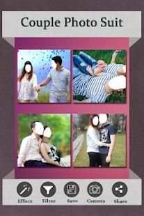 Couple Photo Suit screenshot 2