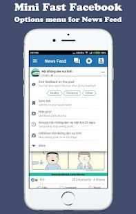 ⚡Mini Fast For Facebook⚡ screenshot 3