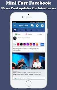 ⚡Mini Fast For Facebook⚡ screenshot 7