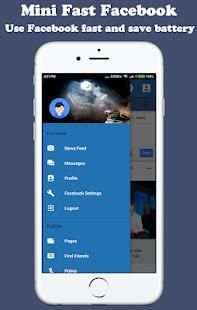 ⚡Mini Fast For Facebook⚡ screenshot 8