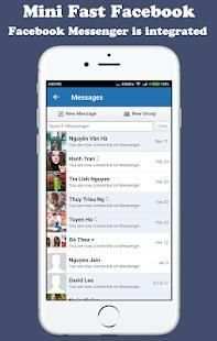 ⚡Mini Fast For Facebook⚡ screenshot 5