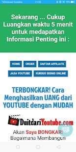 Duit Dari Youtube screenshot 7