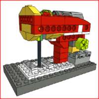 Sewing Machine Lego WeDo building instruction