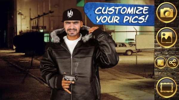 Rapper Photo Editor** screenshot 2