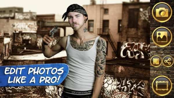 Rapper Photo Editor** screenshot 7