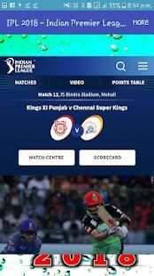 LIVE IPL CRICKET screenshot 3