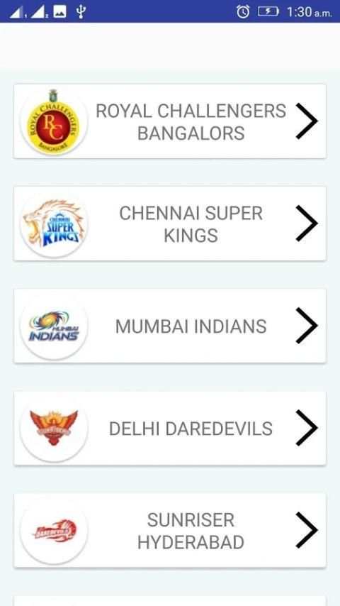 IPL Cricket 2018 स्क्रीनशॉट 2