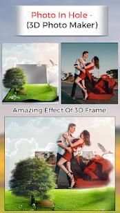 Photo In Hole - 3D Photo Maker 1 تصوير الشاشة