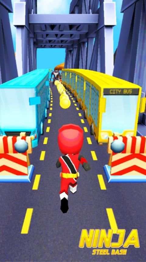Power Ninja Steel Dash screenshot 4