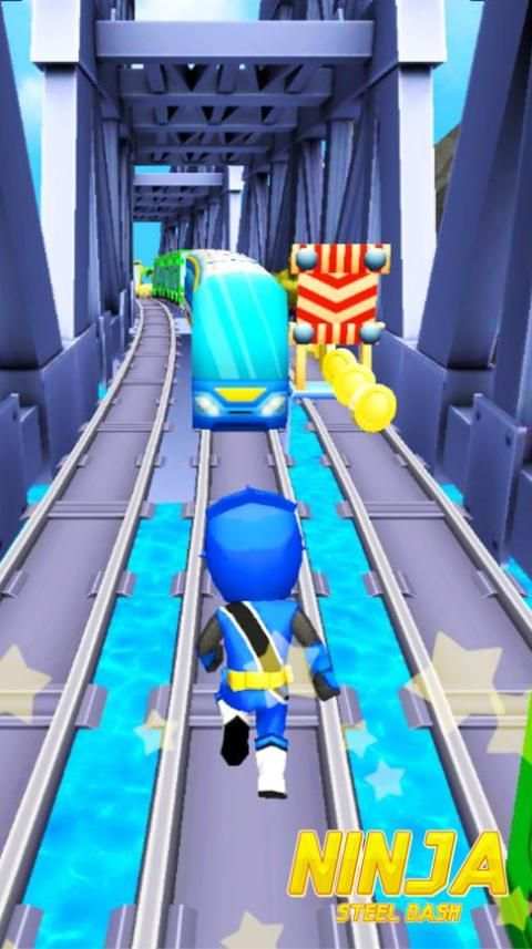 Power Ninja Steel Dash screenshot 5