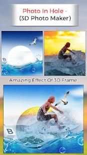 Photo In Hole - 3D Photo Maker screenshot 4