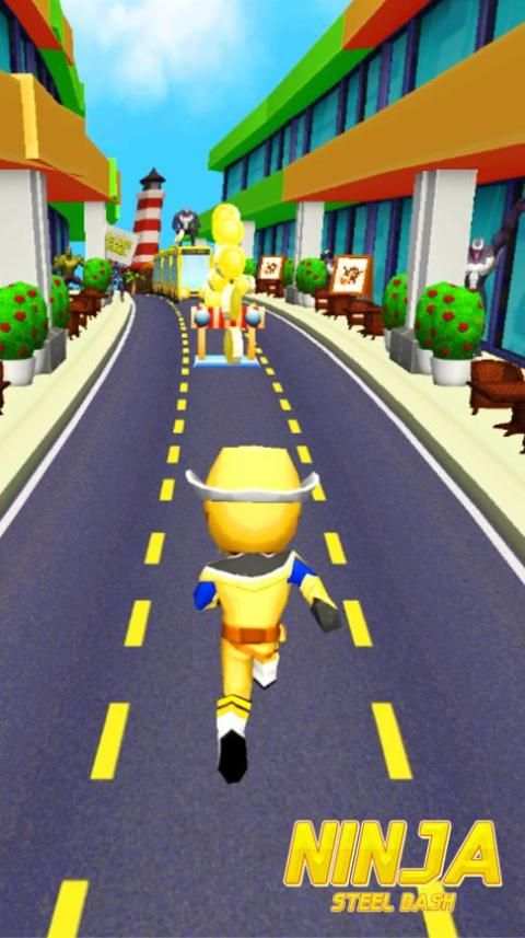Power Ninja Steel Dash screenshot 6