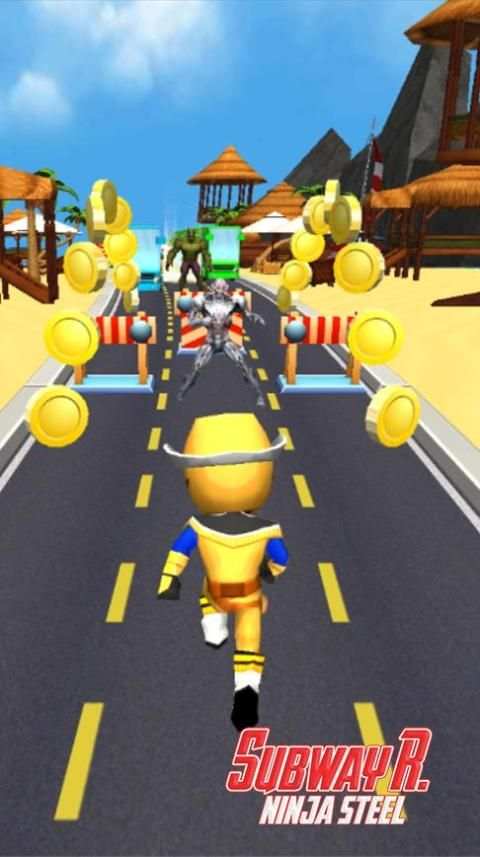 Power Ninja Steel Dash screenshot 2