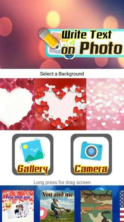 Teks pada foto. tulis gambar dengan gaya Anda. screenshot 1