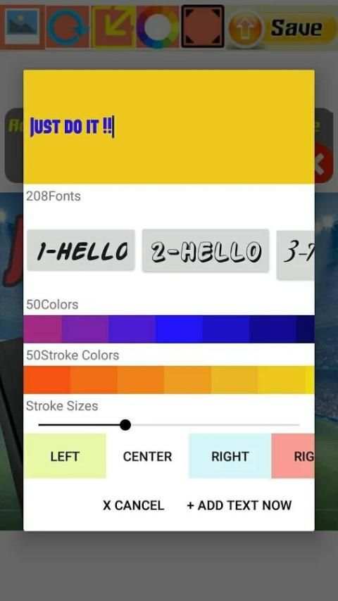 Teks pada foto. tulis gambar dengan gaya Anda. screenshot 10
