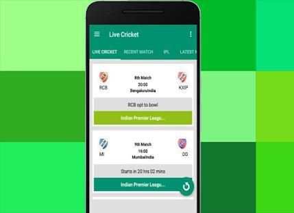 live cricket tv sports Schedule screenshot 1