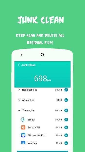 Junk Cleaner screenshot 2