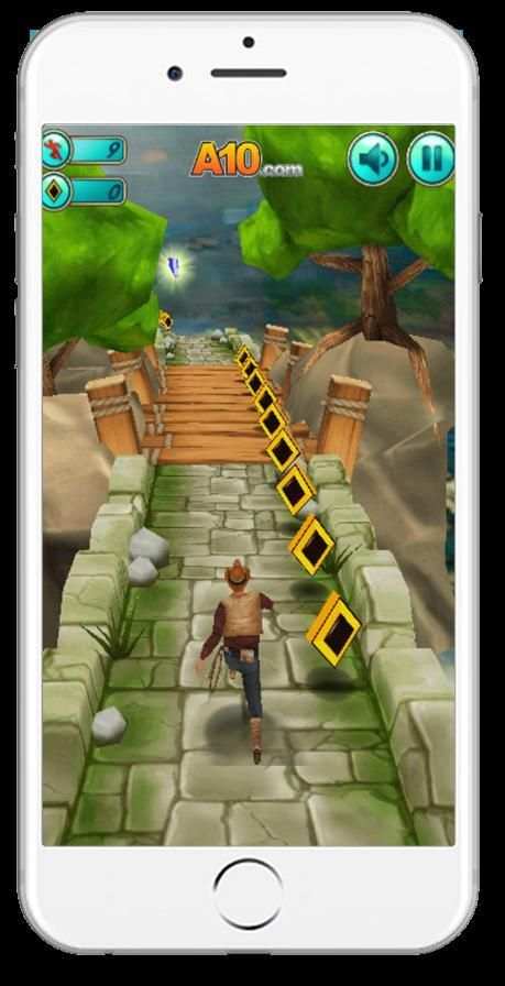 Endless Temple Jungle Run स्क्रीनशॉट 1