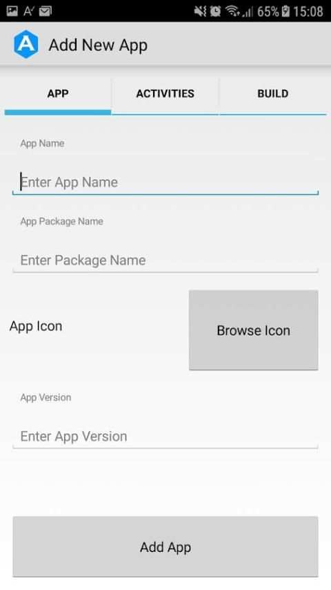 App Maker screenshot 2