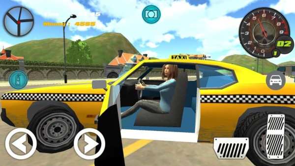Real Taxi Driver - Girl Edition screenshot 4
